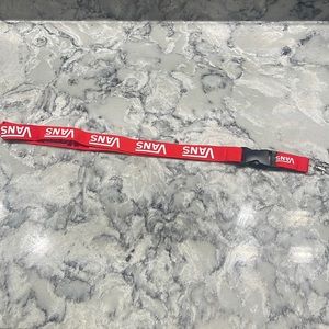 Red Vans Lanyard